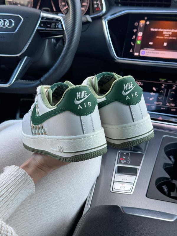 Nike Air Force 1 Light Grey Green - Зображення 7