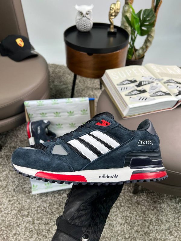 Adidas ZX 750 Navy White - Зображення 6