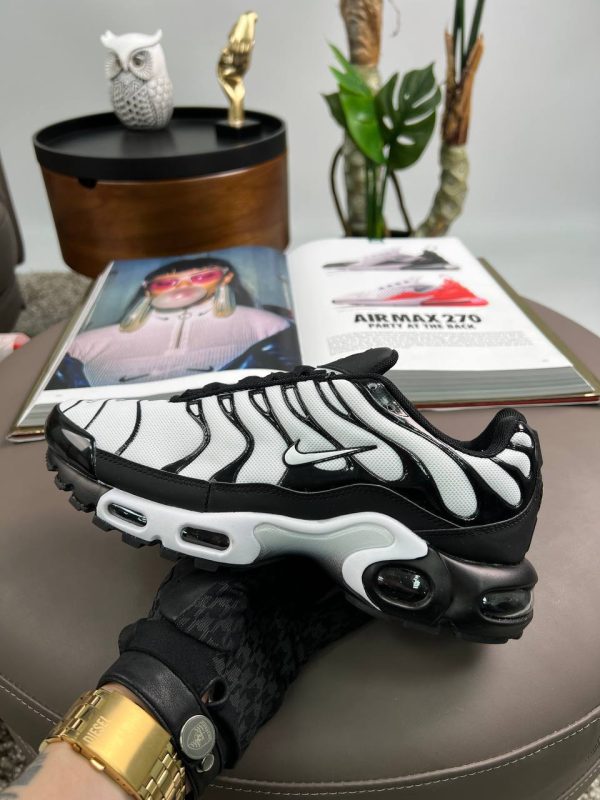 Nike Air Max Plus White Black - Зображення 9