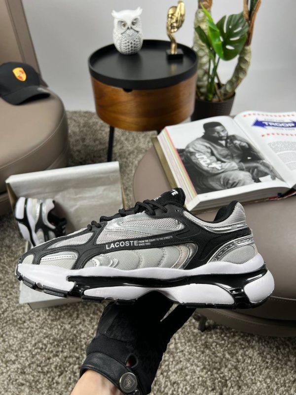 Lacoste L003 2K24 Grey Black Silver - Зображення 4