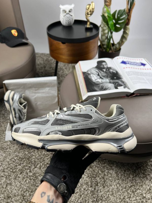 Lacoste L003 2K24 Grey Silver - Зображення 4