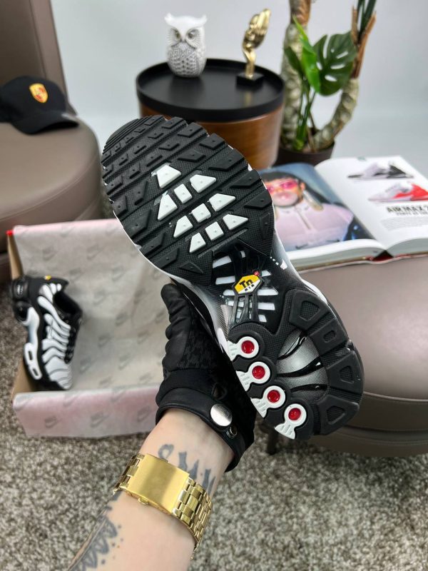 Nike Air Max Plus White Black - Зображення 6