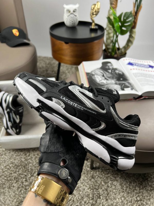 Lacoste L003 2K24 Black Silver White - Зображення 8