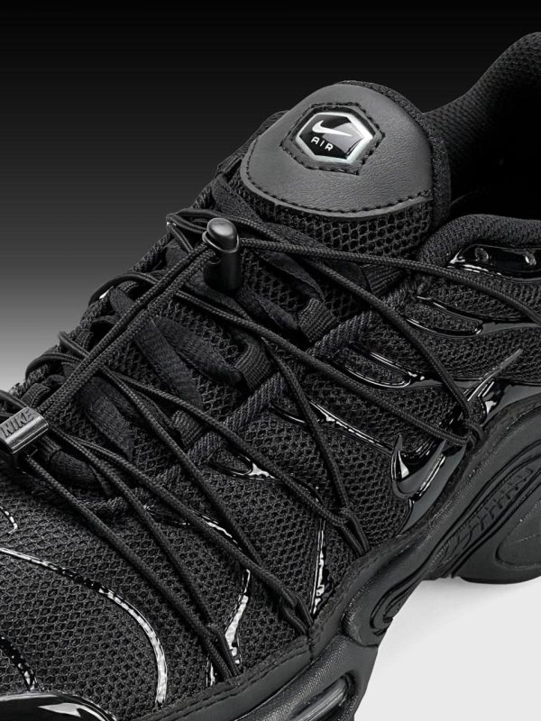 Nike Air Max Plus TN Lace Toggle All Black - Зображення 4