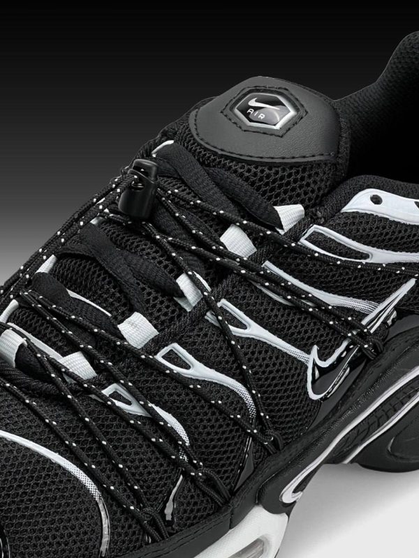Nike Air Max Plus TN Lace Toggle White Black - Зображення 4