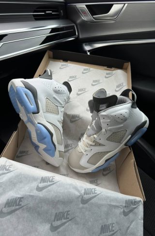 Nike Air Jordan Retro 6 White Sky