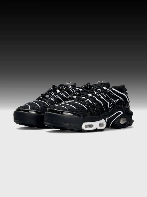 Nike Air Max Plus TN Lace Toggle White Black - Зображення 5