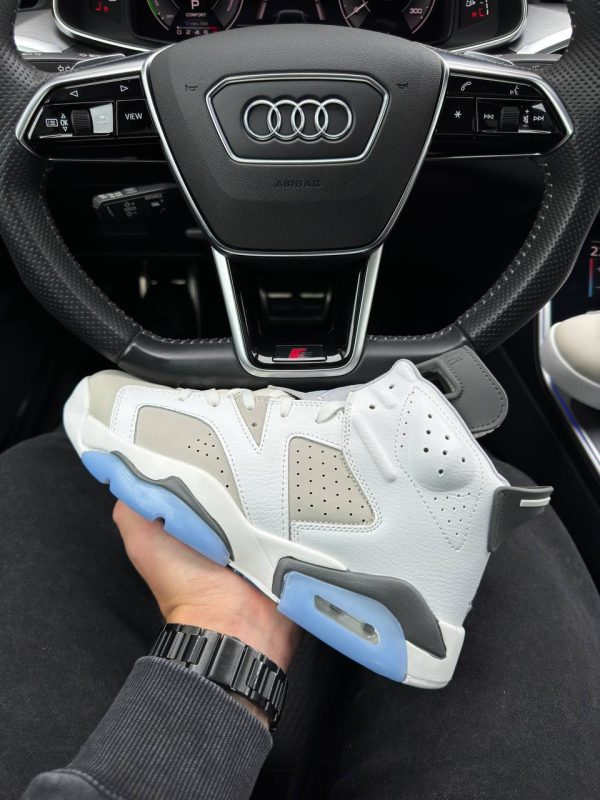 Nike Air Jordan Retro 6 White Sky - Зображення 9