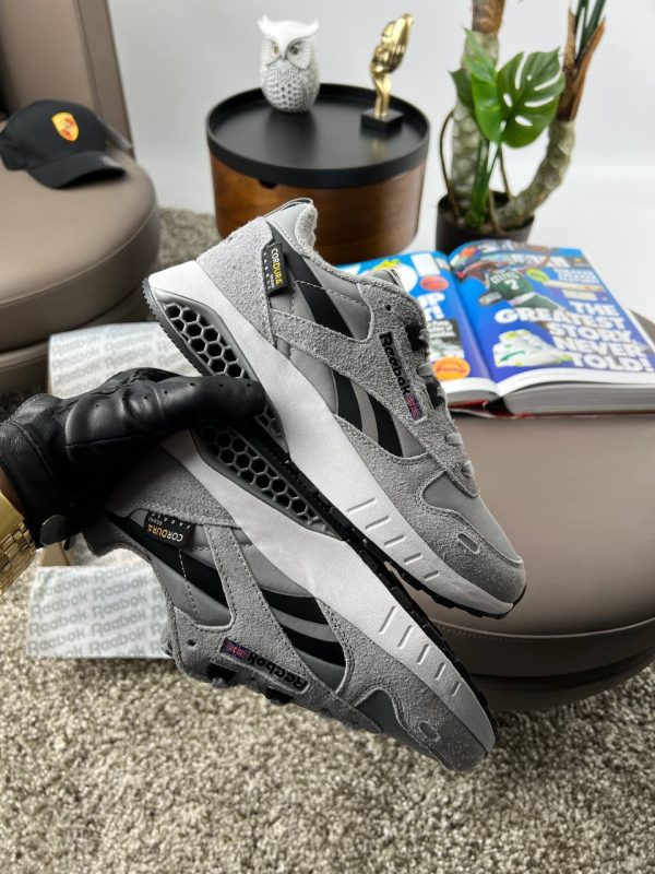 Reebok Classic Leather Hexalite Grey Black White