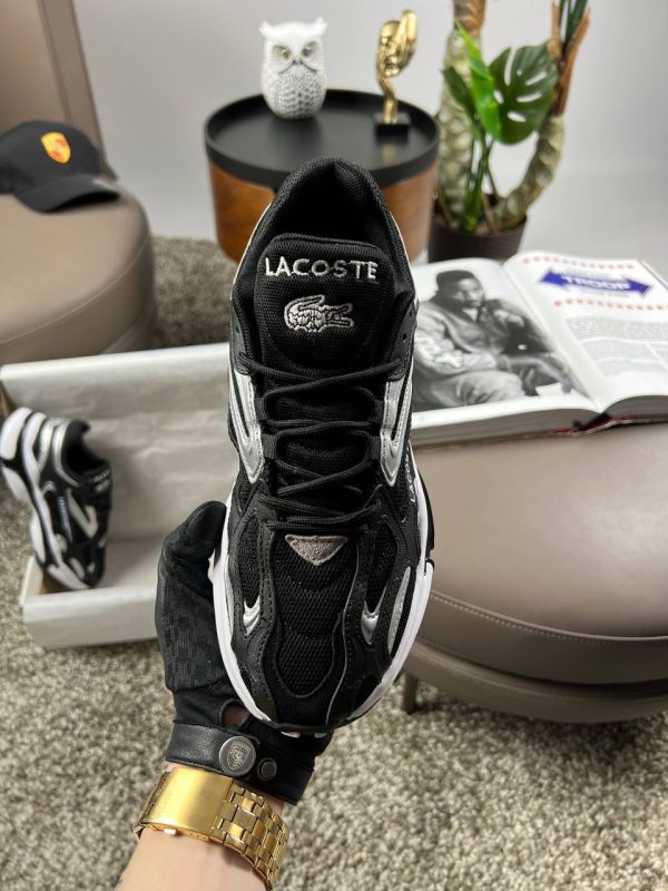 Lacoste L003 2K24 Black Silver White - Зображення 5