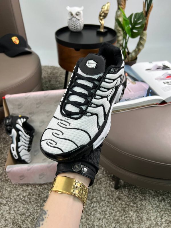 Nike Air Max Plus White Black - Зображення 7