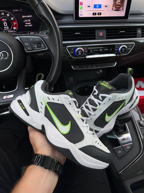 Nike Air Max Monarch IV White Grey Green - Зображення 3