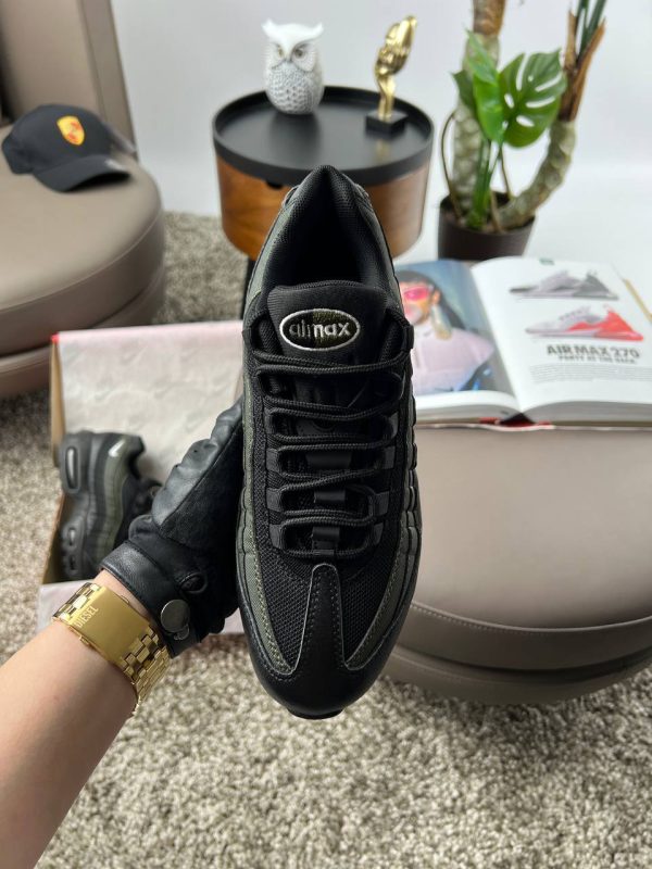 Nike Air Max 95 Black Khaki White - Зображення 5