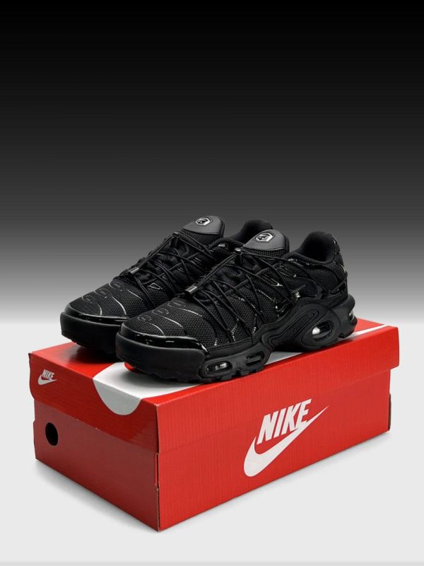 Nike Air Max Plus TN Lace Toggle All Black - Зображення 2