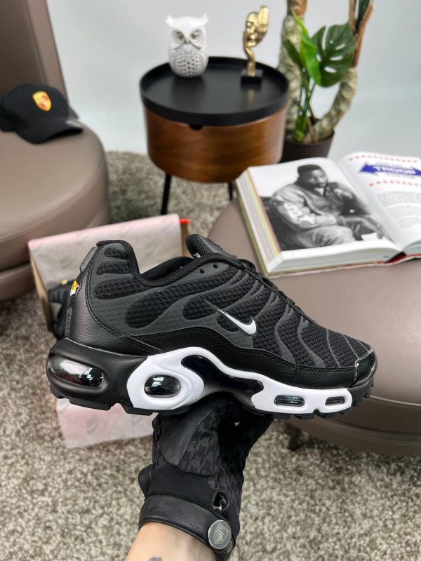 Nike Air Max Plus New Reflektive Black White - Зображення 3