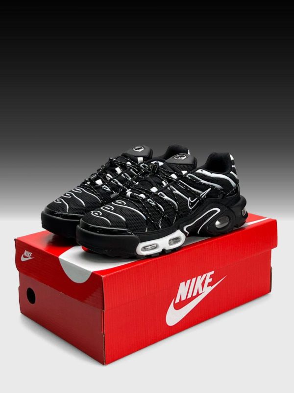 Nike Air Max Plus TN Lace Toggle White Black - Зображення 2