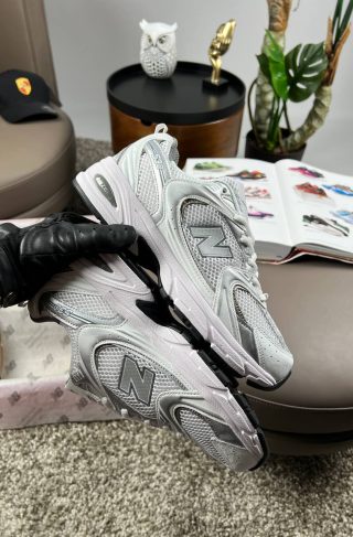 New Balance 530 Premium White Silver