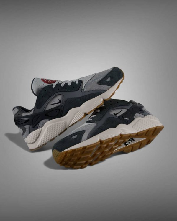 Nike Air Huarache Grey Black - Зображення 4