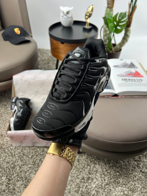 Nike Air Max Tn Plus Black White - Зображення 7