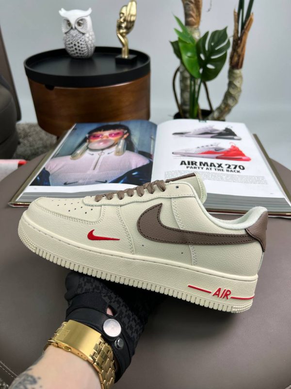 Nike Air Force 1 Low New Beige Brown - Зображення 9
