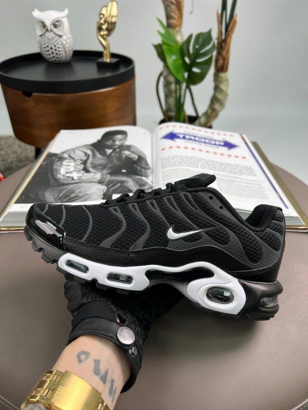 Nike Air Max Plus New Reflektive Black White - Зображення 9