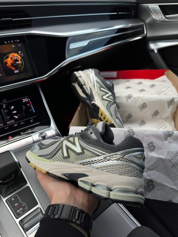 New Balance 860v2 Grey Silver - Зображення 2