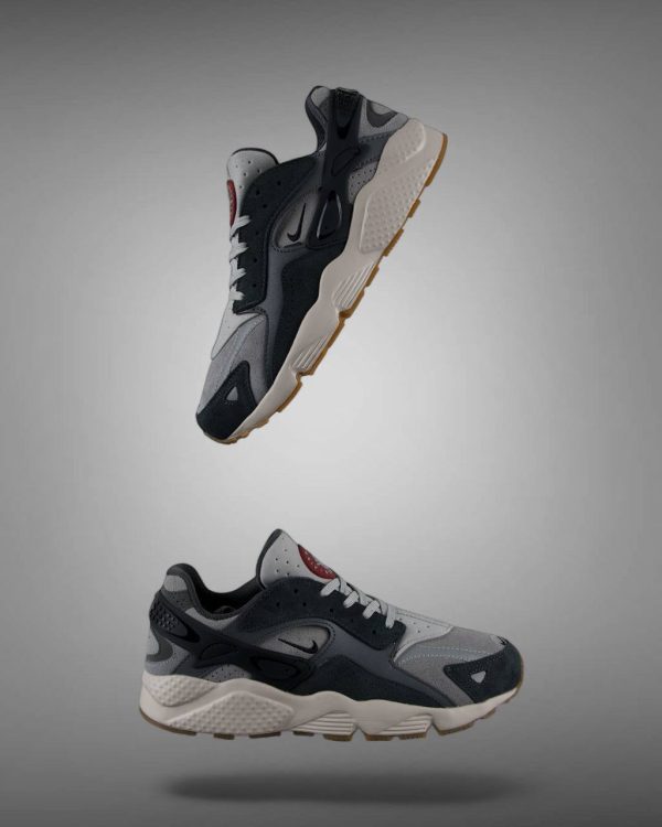 Nike Air Huarache Grey Black - Зображення 9