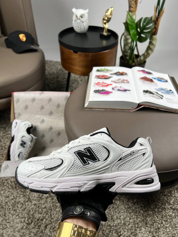 New Balance 530 Premium White Black - Зображення 4