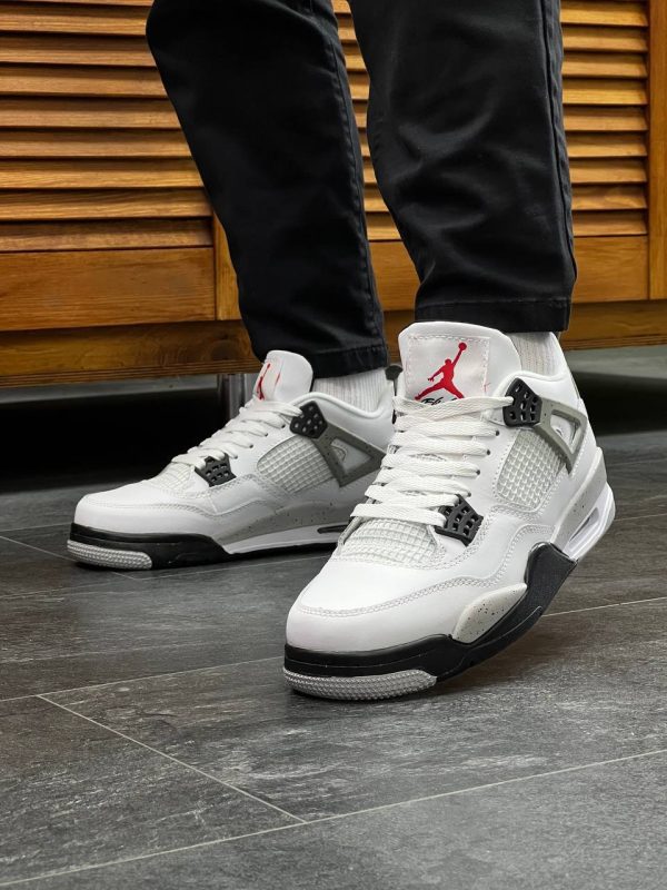 Nike Air Jordan 4 Retro White Cement - Зображення 9
