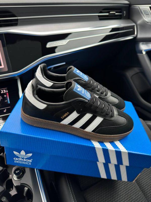 Adidas Originals Samba Black White - Зображення 3