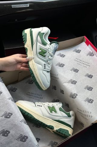 New Balance 550 Green White Summer