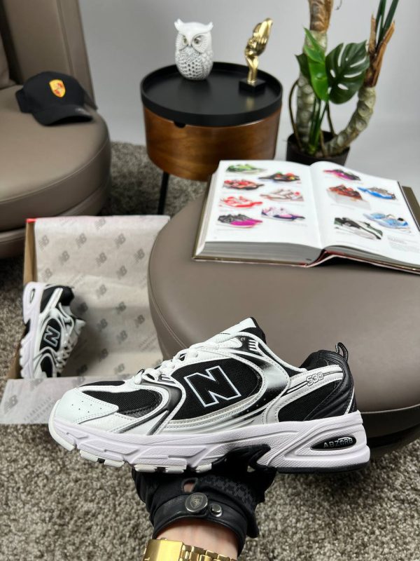 New Balance 530 Premium Black White - Зображення 4