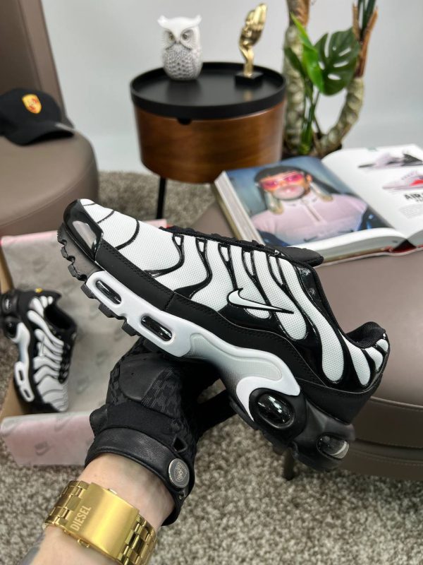 Nike Air Max Plus White Black - Зображення 8
