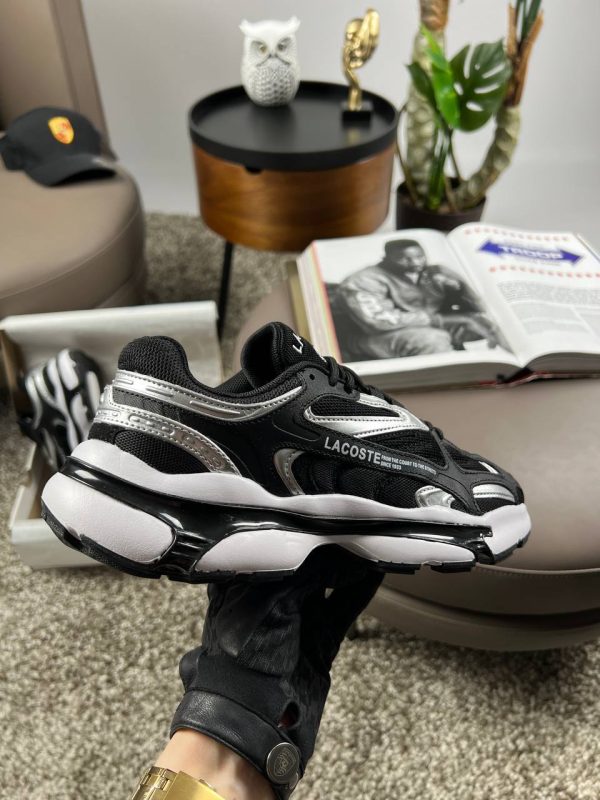 Lacoste L003 2K24 Black Silver White - Зображення 3