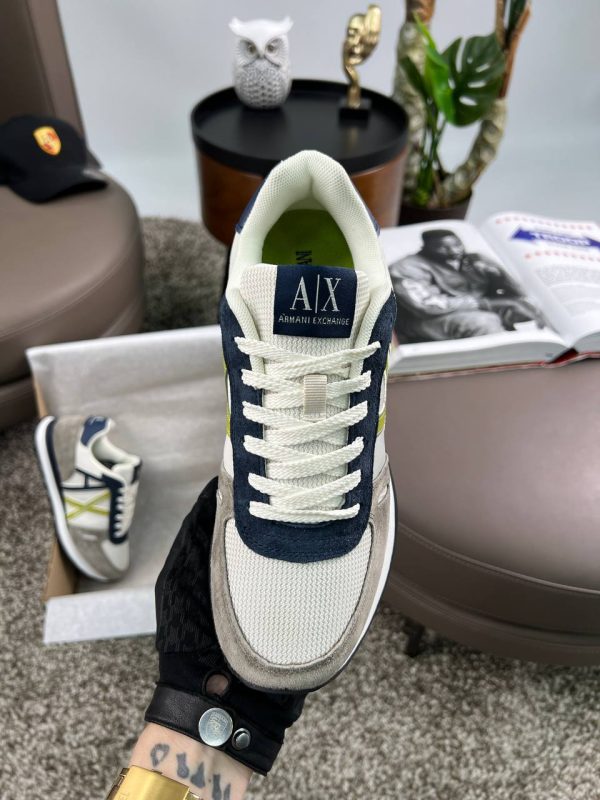 Armani Exchange AX Grey White - Зображення 5