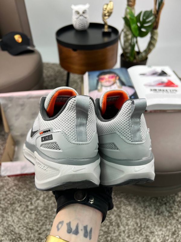 Nike Air Zoom x React Light Grey Orange - Зображення 2