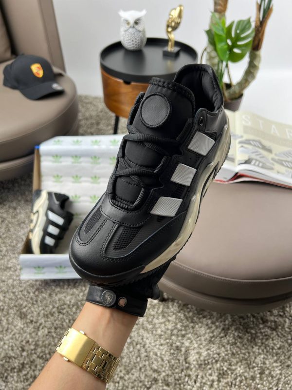 Adidas Originals Niteball M Black White Leather - Зображення 7