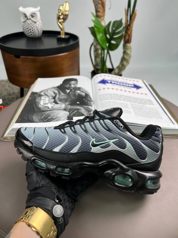 Nike Air Max Plus New Black Grey Silver - Зображення 8