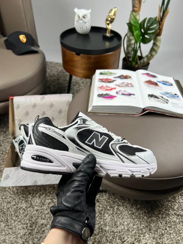 New Balance 530 Premium Black White - Зображення 3