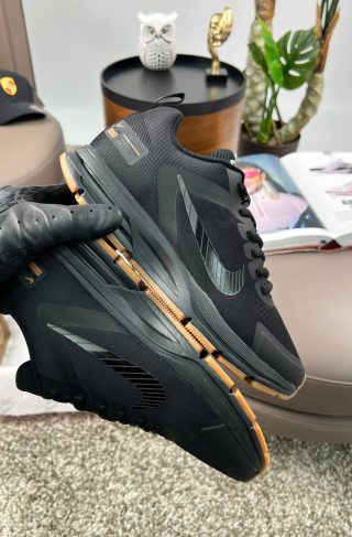 Nike Zoom Structure 17x All Black Orange