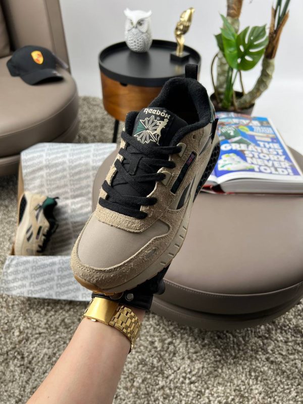 Reebok Classic Leather Hexalite Sand Black Gum - Зображення 7
