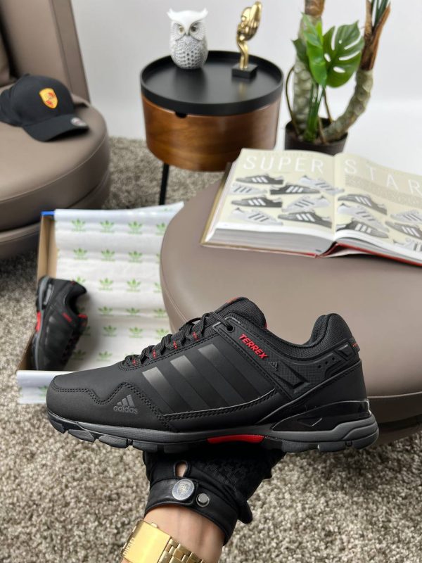 Adidas Terrex Nubuk Black Red - Зображення 4