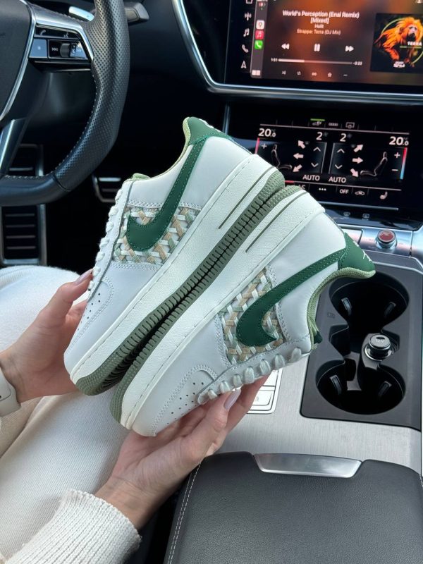 Nike Air Force 1 Light Grey Green - Зображення 6