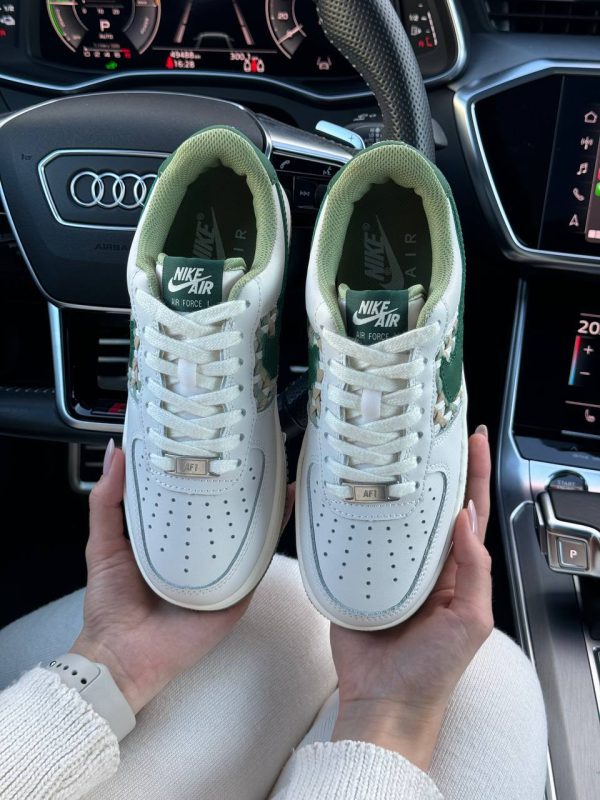 Nike Air Force 1 Light Grey Green - Зображення 5