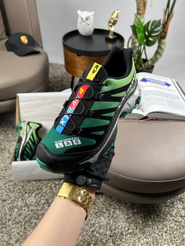 Salomon XT-4 Carbon Black Green Silver - Зображення 7