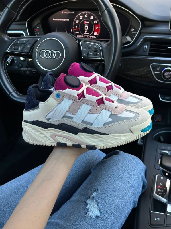 Adidas Originals Niteball  Beige Grey Rose W - Зображення 6