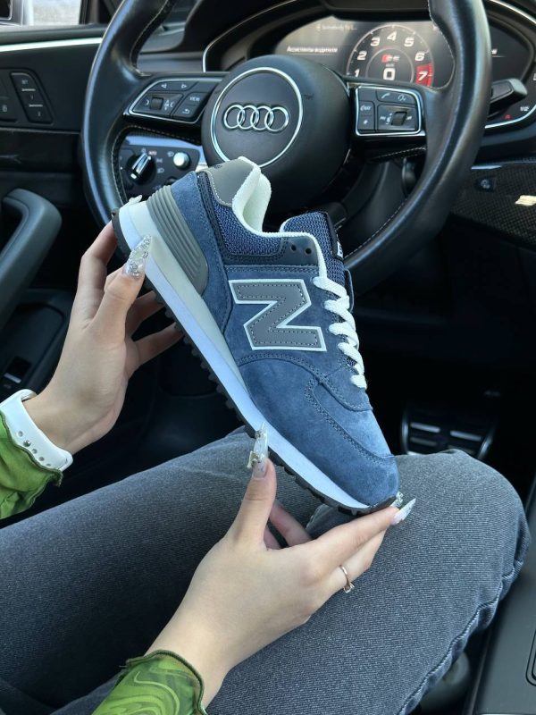 New Balance 574 Premium Blue Reflective - Зображення 8