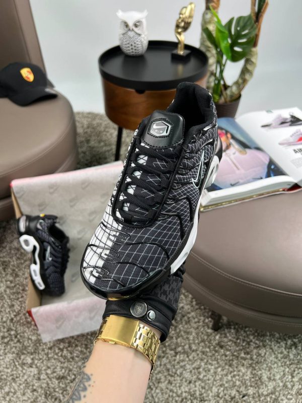 Nike Air Max Plus Black White Line - Зображення 7