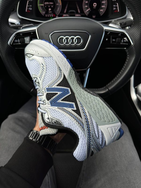 New Balance 860v2 White Silver Navy - Зображення 7