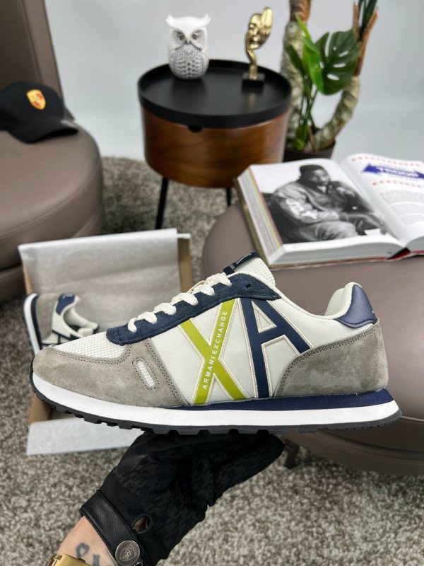 Armani Exchange AX Grey White - Зображення 4